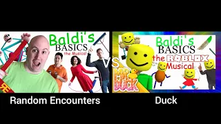 BALDI'S BASICS: THE MUSICAL Part 7 (Random Encounters vs Duck)