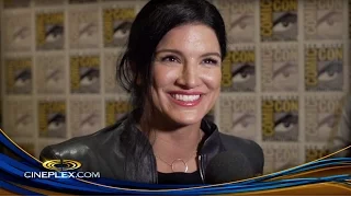 T.J. Miller, Gina Carano and the cast of Deadpool at Comic-Con