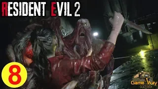 Resident Evil 2 Клэр А 🎮 PS4 #8 ВСЕ ТОТ ЖЕ БОСС. Прохождение на русском.