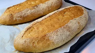 I Stopped Buying Bread! Tried a Fantastic Recipe for Turkish Bread! Baking Сrispy Ekmeg Bread