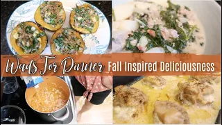 It's 100º Outside, Bring On Fall! What's For Dinner!?  Simple Dinner Ideas! Cook With Me!