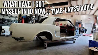 1965 Patina Mustang TIME-LAPSE Build Part 1