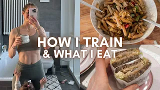 How I train and What I eat - in a week! | Lini's Bites