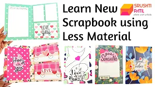 New Type of Scrapbook Tutorial by Srushti Patil