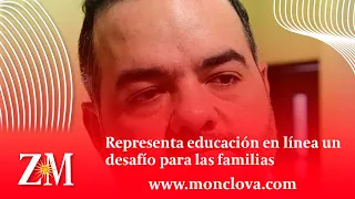 Representa educación en línea un desafío para las familias