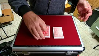 My favorite double backed card trick - tutorial