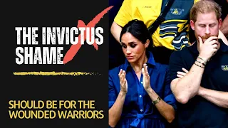 How absurd! Meghan Markle Marching In Front of The Veterans #invictusgames #harryandmeghan #fail