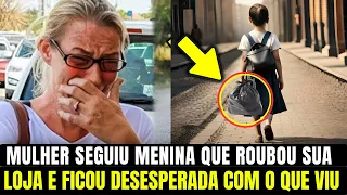 🚨Ela SEGUIU a CRIANÇA que ROUBOU comida de sua loja, mais ENTROU em DESESPERO COM O QUE VIU.