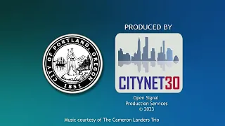 Portland City Council Work Session -Charter Transition 10/12/2023