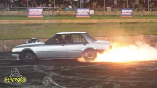 BLOWN 410ci XF FALCON "SYCO MOTH" AT MOTORVATION 37