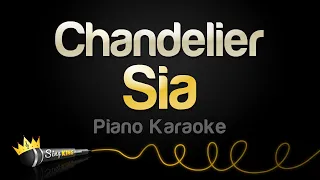 Sia - Chandelier (Piano Karaoke)