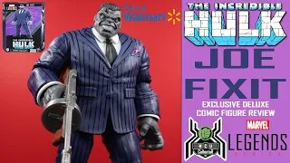 Marvel Legends JOE FIXIT Grey Hulk Walmart Exclusive Deluxe Comic Figure Review