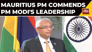 'India Playing A Very Important Role On The International Stage', Says Mauritius PM Pravind Jugnauth