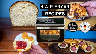 Trying 4 Sourdough Recipes in the Michelangelo Air Fryer Toaster Oven