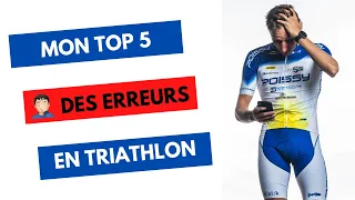 Les 5 erreurs les plus courantes en triathlon !