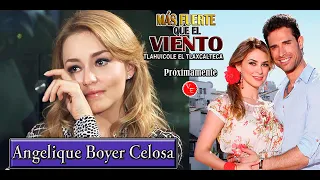 ¿Angelique Boyer celosa y molesta? por la pareja de Sebastian Rulli en Mas Fuerte Que El Viento 2021
