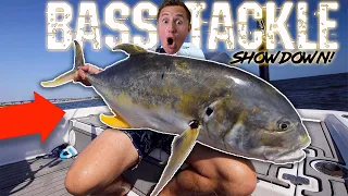 BIGGEST Fish Caught on BASS TACKLE!