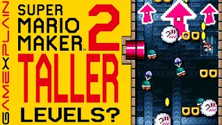 Is Super Mario Maker 2 Getting Taller Levels? (Analysis Excerpt + New Evidence!)