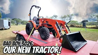 My First Tractor! What we got and why? Bad Boy 3026H