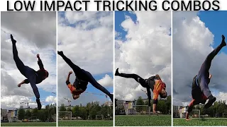 Low Impact Tricking Combo Ideas - Easy to Less Easy