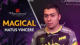 MagicaL.NAVI: «Сейчас грустно на душе» @ The International 2019