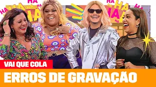 Veja os ERROS DE GRAVAÇÃO da DÉCIMA TEMPORADA! | Vai Que Cola | Humor Multishow