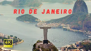 Rio de Janeiro, Brazil 4K ULTRA HD Dolby Vision Drone Footage | Stunning Aerial Views