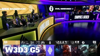 Golden Guardians vs Evil Geniuses | Week 3 Day 3 S11 LCS Summer 2021 | GG vs EG W3D3 Full Game