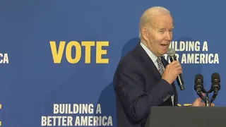 President Joe Biden addresses higher ed & midterm election in Albuquerque visit
