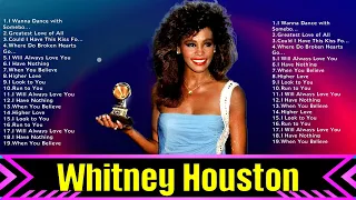 Whitney Houston Top Hits Popular Songs   Top 10 Song Collection