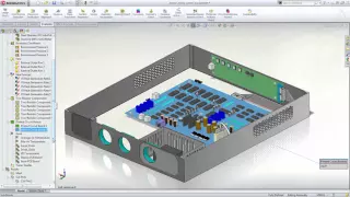 Electronics Cooling Module for SolidWorks Flow Simulation
