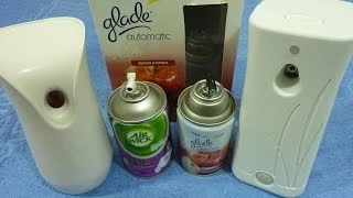 Автоматический освежитель воздуха AirWick vs Glade