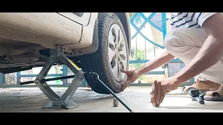 How to Change your car Tyres Yourself | Car Stepney Change by yourself |