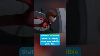 Did you know this about THE INCREDIBLES