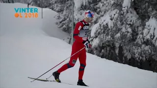 Klarer du å se hvilke skiløpere han imiterer?