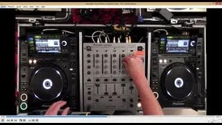 Example Tech-House DJ Set using Pioneer CDJ-2000's & DJM 600 Mixer - Audience Perspective