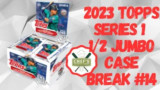 2023 TOPPS SERIES 1 - 1/2 JUMBO CASE BREAK #14 -  LIVE 3/4/2023