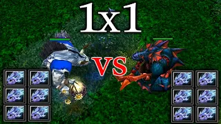 Bara vs Slardar with 6x Moonshard | 25 Level | WHO WILL BEAT?