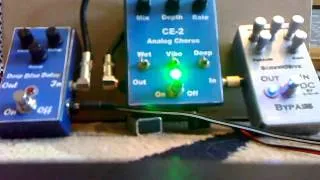 Deep Blue Delay, CE-2, Screwdriver