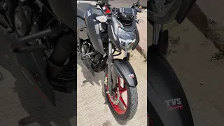 2023 TVS Apache RTR 160 4V Exhaust Sound 🔥 #shorts #rtr1604v