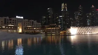 The Fountains Dubai Mall Singing fountains #Dubai 🇦🇪2019