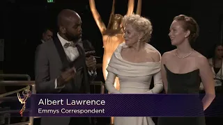 Jean Smart and Hannah Einbinder 74th Emmy Awards Presenterview