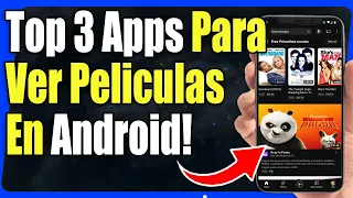 Top 3 De Apps Para Ver Peliculas Y Series Gratis!