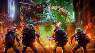 Teenage Mutant Ninja Turtles: Mutant Mayhem | Ninja Turtles vs Giant Superfly (2023)