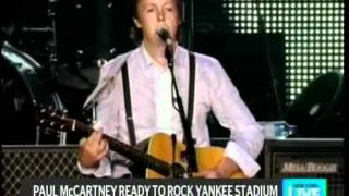 Paul McCartney Ready to Rock Yankee Stadium