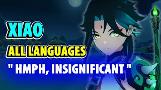 Xiao "Hmph, Insignificant!" | Doombane - All Languages - EN, JP, KR, CN