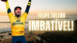 Filipe Toledo imbatível! #WSL #OpenJBay #JeffreysBay #FilipeToledo #Toledo #Surfing