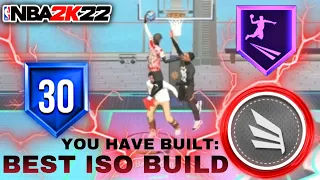 *NEW* UNSTOPPABLE SLASHING PLAYMAKER BUILD W/ CONTACT DUNKS in NBA2K22! BEST ISO BUILD in 2K22..