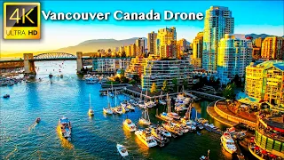 Vancouver BC Canada - 4K UHD Drone Video
