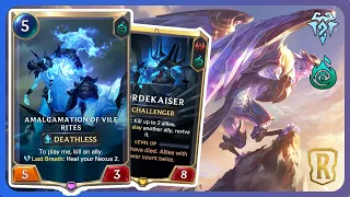 Anivia Deathless??!! | Anivia + Mordekaiser deck | Legends of Runeterra